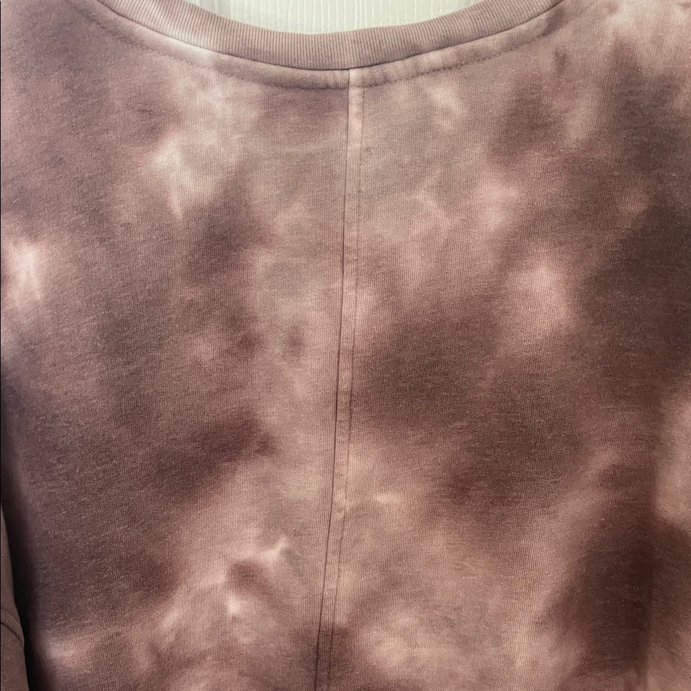 Universal Thread Mauve Tie-Dye Pullover Sweatshirt - Picture 6 of 7